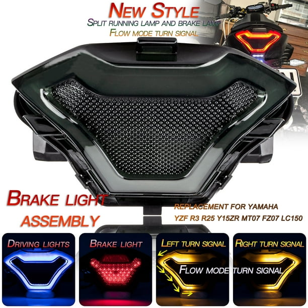Motorcycle Rear Tail Light LED Turn SignalL For YAMAHA YZF R25 R3 MT07 2015-2016 Motorcycle Rear Tail Light LED Turn SignalL For YAMAHA YZF R25 R3 MT07 2015-2016
